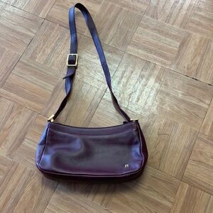 Vintage Etienne Aigner Maroon Crossbody
